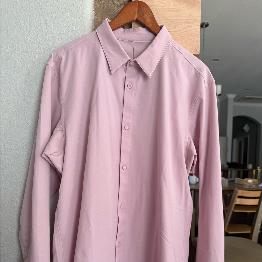 Men's lululemon XL dress shirt - pink